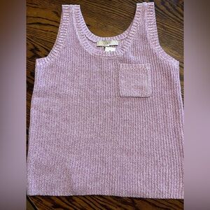 NWT LOFT Lavender Knit Tank Top